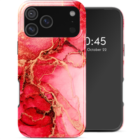 Selencia Coque arrière Vivid avec MagSafe Apple iPhone 17 Pro Max - Rosy Marble
