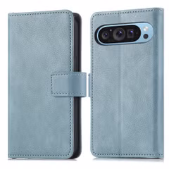 imoshion Étui de télephone portefeuille de luxe Google Pixel 9 / 9 Pro - Bleu clair
