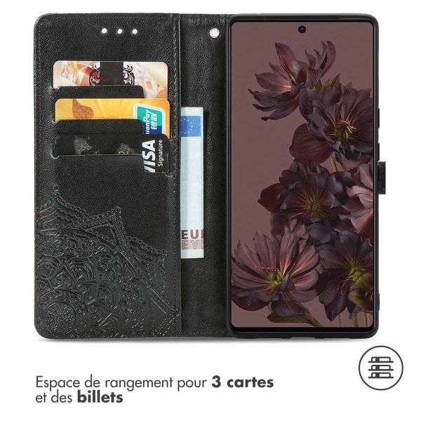 imoshion Etui de télephone Mandala Google Pixel 7 Pro - Noir