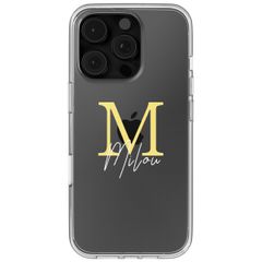 Coque avec votre propre photo et/ou texte Apple iPhone 16 Pro - Letter
