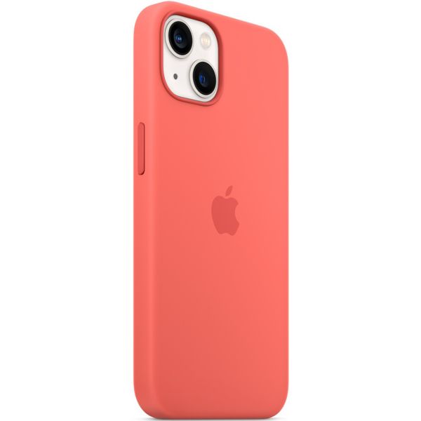 Apple Coque en silicone MagSafe Apple iPhone 13 - Pink Pomelo