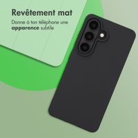imoshion Coque Couleur Samsung Galaxy S26 - Noir