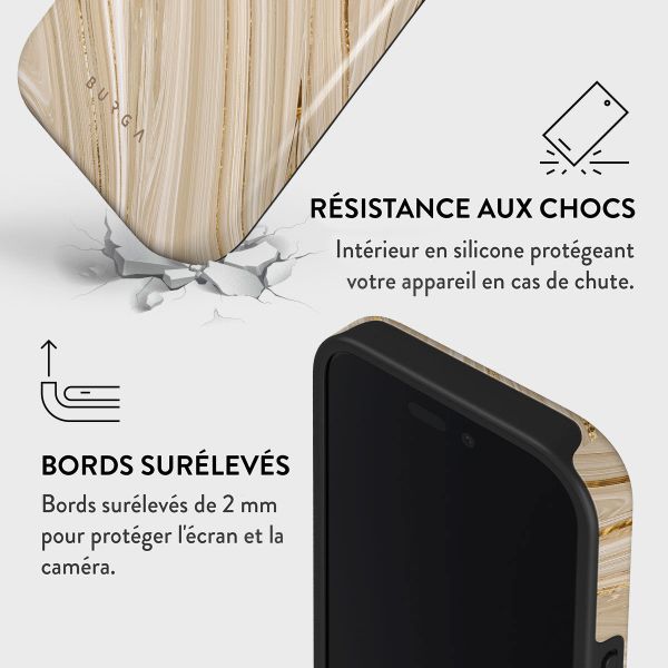 Burga Coque arrière Tough Apple iPhone 16 - Full Glam