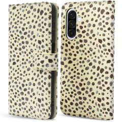 imoshion Étui de télephone portefeuille Design Samsung Galaxy A36 - Black And White Dots