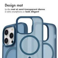 imoshion Coque Color Guard avec MagSafe Apple iPhone 14 Pro - Bleu foncé