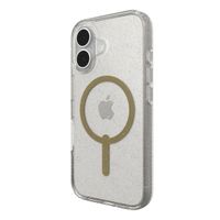 ZAGG Coque Milan Snap avec MagSafe Apple iPhone 16 - Gold Glitter