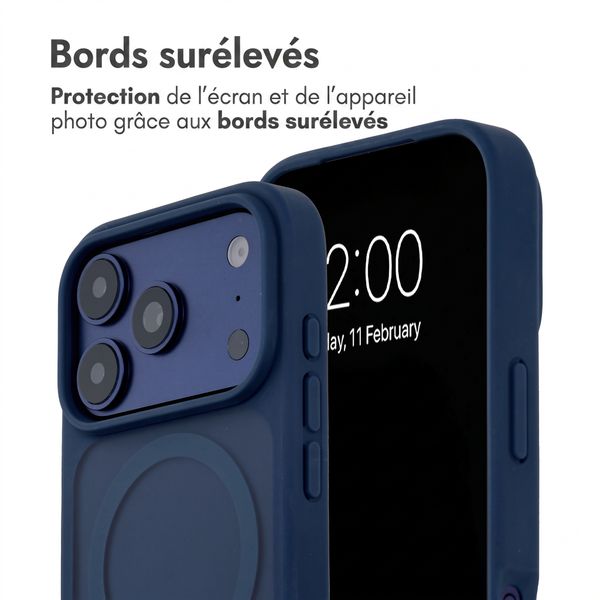 imoshion Coque Color Guard avec MagSafe Apple iPhone 18 Pro Max / 17 Pro Max - Bleu foncé