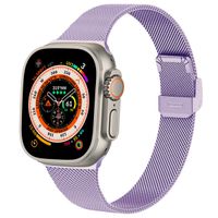 imoshion Bracelet pliant Milanese Apple Watch | 44/45/46/49 mm - Violet