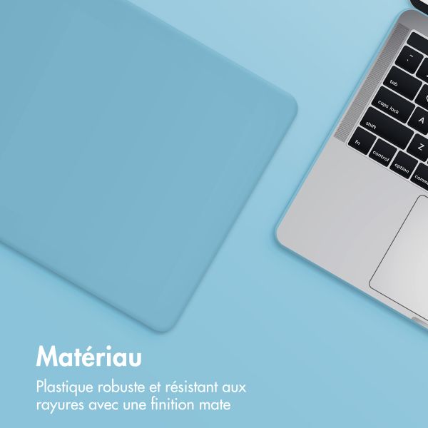 imoshion Coque rigide Apple MacBook Air 13 pouces (2018-2020) - Soft Blue