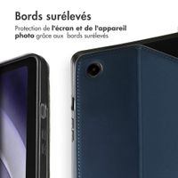 Accezz Coque tablette Classic Samsung Galaxy Tab A9 Plus - Bleu foncé