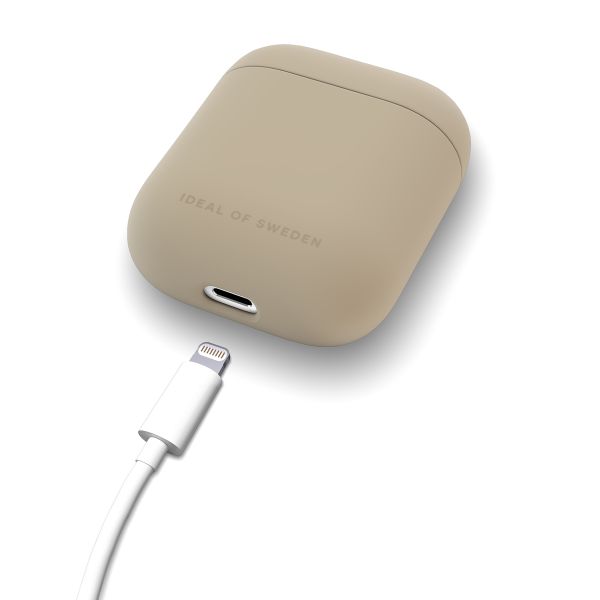 iDeal of Sweden Coque Silicone Apple AirPods 1 / 2 - Beige
