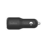 Belkin Chargeur de voiture BoostCharge 2 ports USB-C/USB-A 42W - Noir