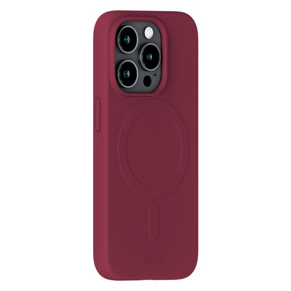 Holdit Coque MagSafe Apple iPhone 15 Pro - Red Velvet
