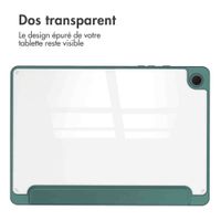 imoshion Coque tablette rigide Trifold Samsung Galaxy Tab A9 Plus - Vert