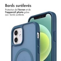 imoshion Coque Color Guard avec MagSafe Apple iPhone 12 (Pro) - Bleu foncé