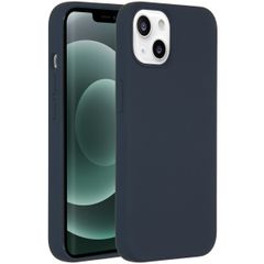 Accezz Coque Liquid Silicone avec MagSafe Apple iPhone 13 Mini - Bleu foncé