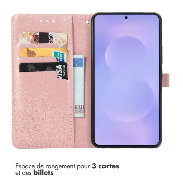 imoshion Etui de télephone Mandala Samsung Galaxy S26 - Rose Gold