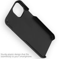 Concevez votre propre coque rigide Apple iPhone 13 - Noir