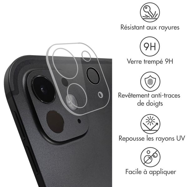 imoshion Protection d'écran camera en verre trempé 2 Pack Apple iPad Pro 11 (2025) M5 / (2024) M4 / iPad Pro 13 (2025) M5 / (2024) M4