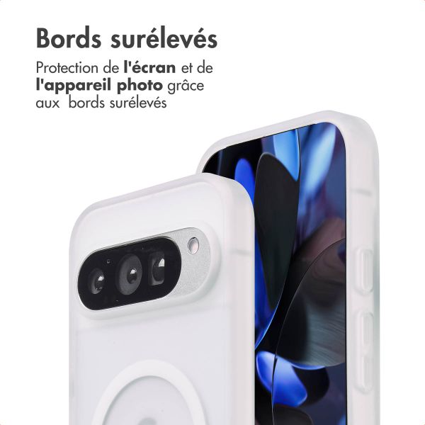 imoshion Coque Color Guard avec MagSafe Google Pixel 9 / 9 Pro / 10 / 10 Pro - Blanc