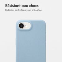 imoshion Coque arrière Texture Apple iPhone 17e / 16e - Bleu clair