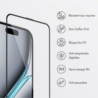 Accezz Protecteur d'écran en verre trempé + Applicateur Apple iPhone 17