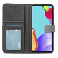 imoshion Étui de télephone portefeuille de luxe Samsung Galaxy A72 - Gris