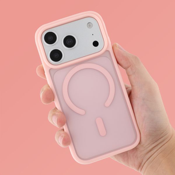 imoshion Coque Color Guard avec MagSafe Apple iPhone 18 Pro / 17 Pro - Rose clair
