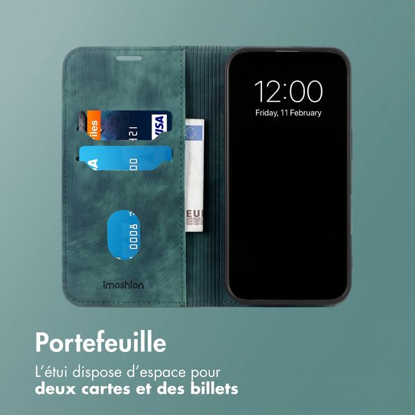 imoshion Étui de téléphone portefeuille Slim Oppo Reno 16 F - Vert