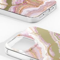 iDeal of Sweden Coque miroir Apple iPhone 17e / 16e / 15 / 14 / 13 - Agate Halo