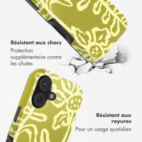 Selencia Coque arrière Vivid avec MagSafe Apple iPhone 17 - Chalky Bloom
