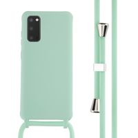 imoshion Coque en silicone avec cordon Samsung Galaxy S20 - Vert menthe