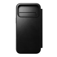 Nomad Étui de style livre folio moderne en cuir Horween avec MagSafe Apple iPhone 17 Pro Max - Noir