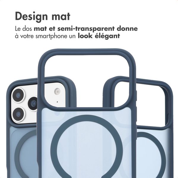 imoshion Coque Color Guard avec MagSafe Apple iPhone 17 Pro Max - Bleu foncé