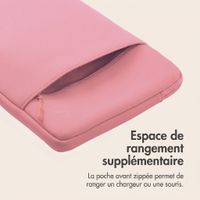 imoshion Pochette ordinateur avec compartiment 13 pouces - Candy Pink
