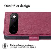 imoshion Étui de télephone portefeuille de luxe Google Pixel 11 - Bordeaux