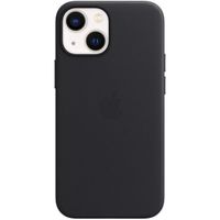 Apple Coque Leather MagSafe Apple iPhone 13 Mini - Midnight