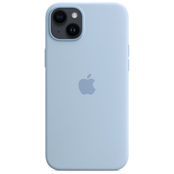 Apple Coque en silicone MagSafe Apple iPhone 14 Plus - Sky