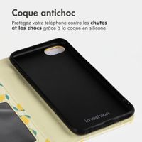 imoshion Étui de télephone portefeuille Design Apple iPhone SE (2022 / 2020) / 8 / 7 / 6(s) - Citrus Dream