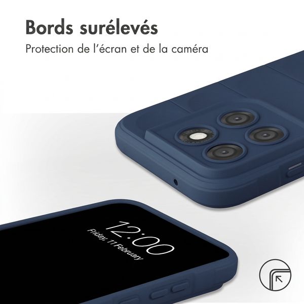 imoshion EasyGrip Backcover Motorola Moto G77 - Bleu foncé