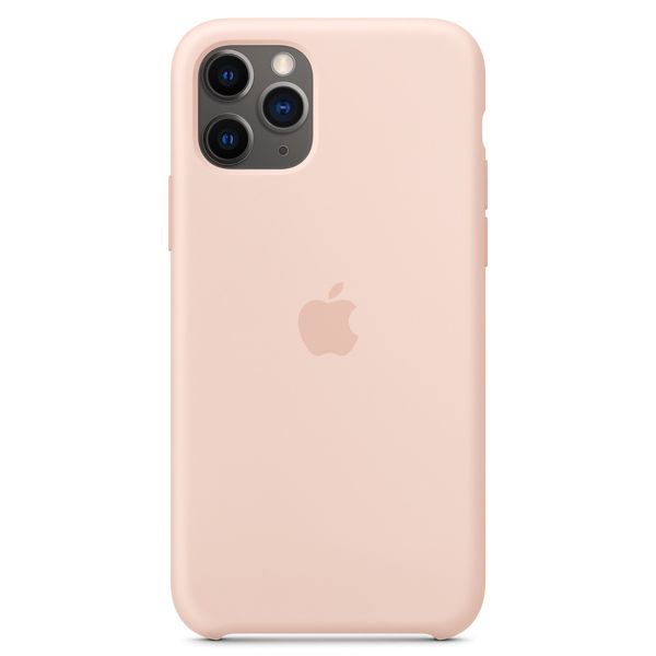 Apple 4 Pack Coque en silicone Apple iPhone 11 Pro - Seafoam + Pink Sand + Red + Midnight Blue