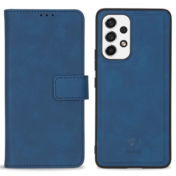 imoshion Etui de télephone luxe 2-en-1 amovible Samsung Galaxy A53 - Bleu