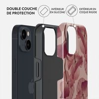 Burga Coque arrière Tough Apple iPhone 15 - Tender Kiss