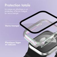 imoshion Coque rigide brillante à couverture complète Apple Watch 4 / 5 / 6 / SE - 44 mm - Pearlescent