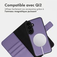 imoshion Étui portefeuille luxe 2-en-1 amovible Samsung Galaxy S26 FE - Violet