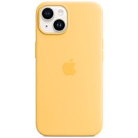 Apple Coque en silicone MagSafe Apple iPhone 14 - Sunglow