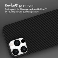 Accezz Coque Kevlar® MagSafe Apple iPhone 15 Pro Max - Noir