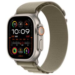 Apple Bracelet Alpine Loop Apple Watch | 44/45/46/49 mm - Taille S - Olive