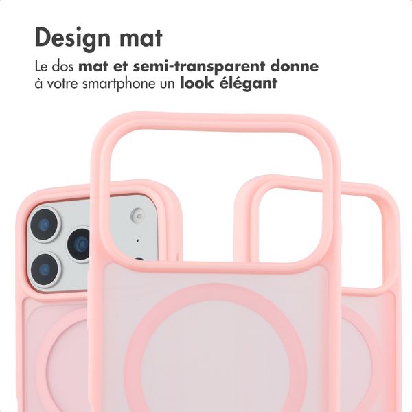imoshion Coque Color Guard avec MagSafe Apple iPhone 17 Pro - Rose clair