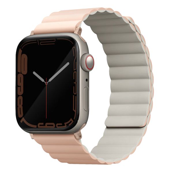 Uniq Bracelet Revix réversible Apple Watch | 38/40/41/42 mm - Blush Pink / Beige